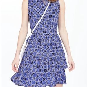 BANANA REPUBLIC NWOT Floral Ruffle Dress